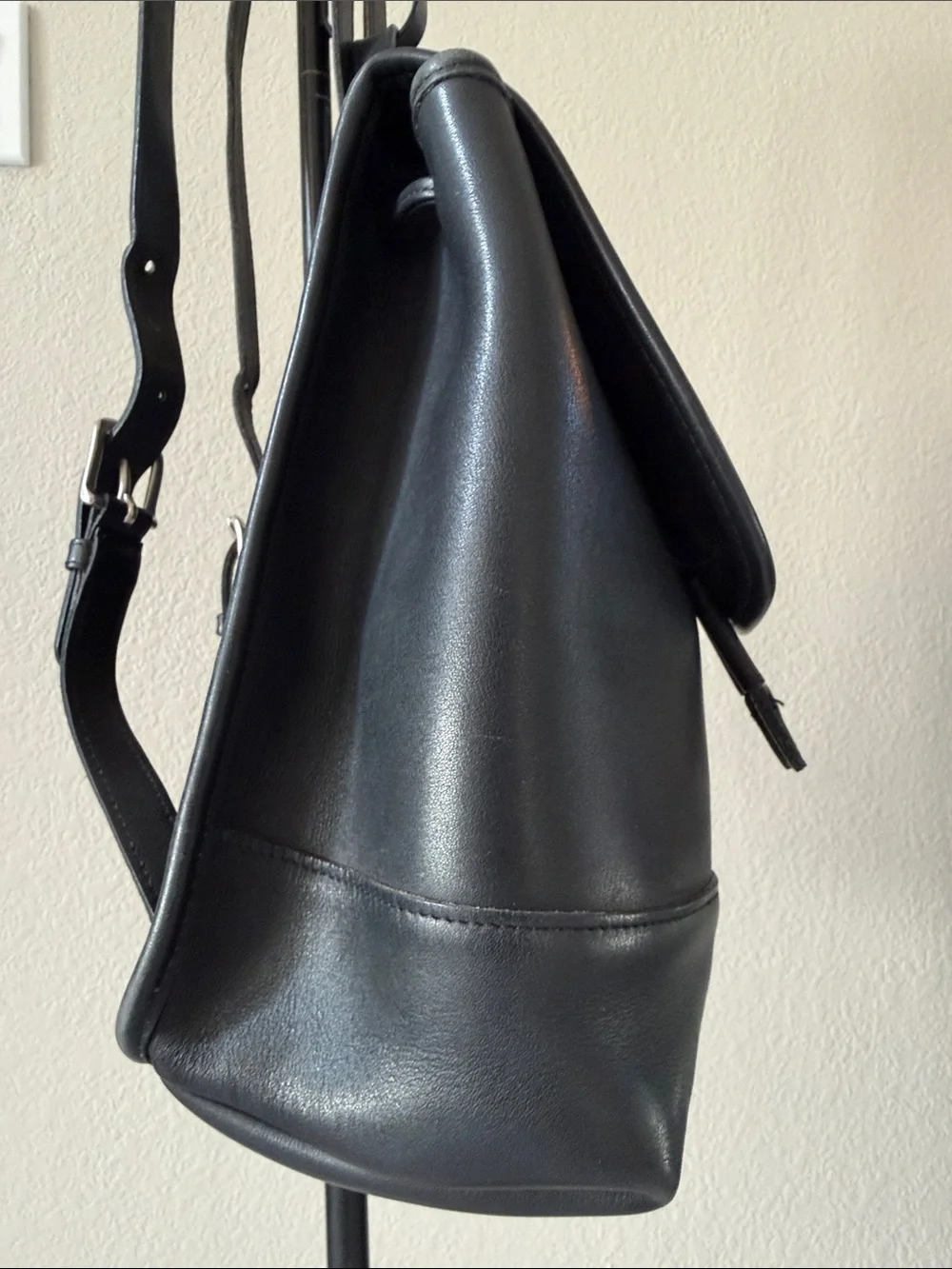 Vintage Coach Daypack Black Backpack